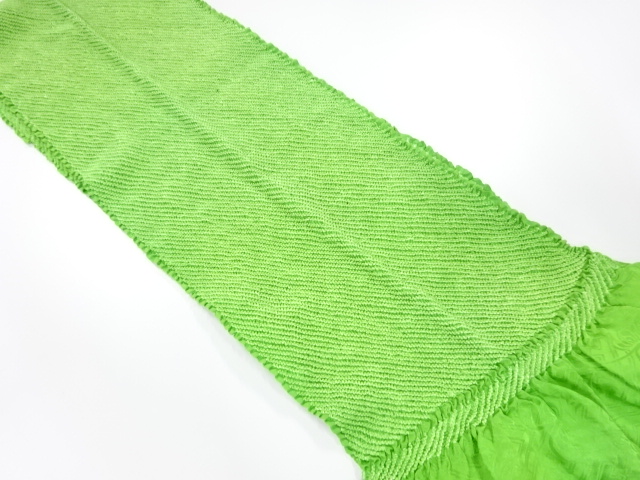 正絹　振袖用　絞り　帯揚げ